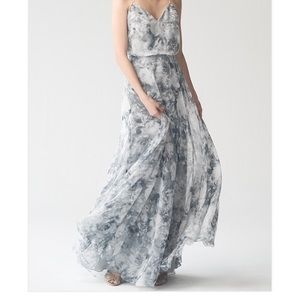 Jenny Yoo Inesse Gown - Watercolor Blue
